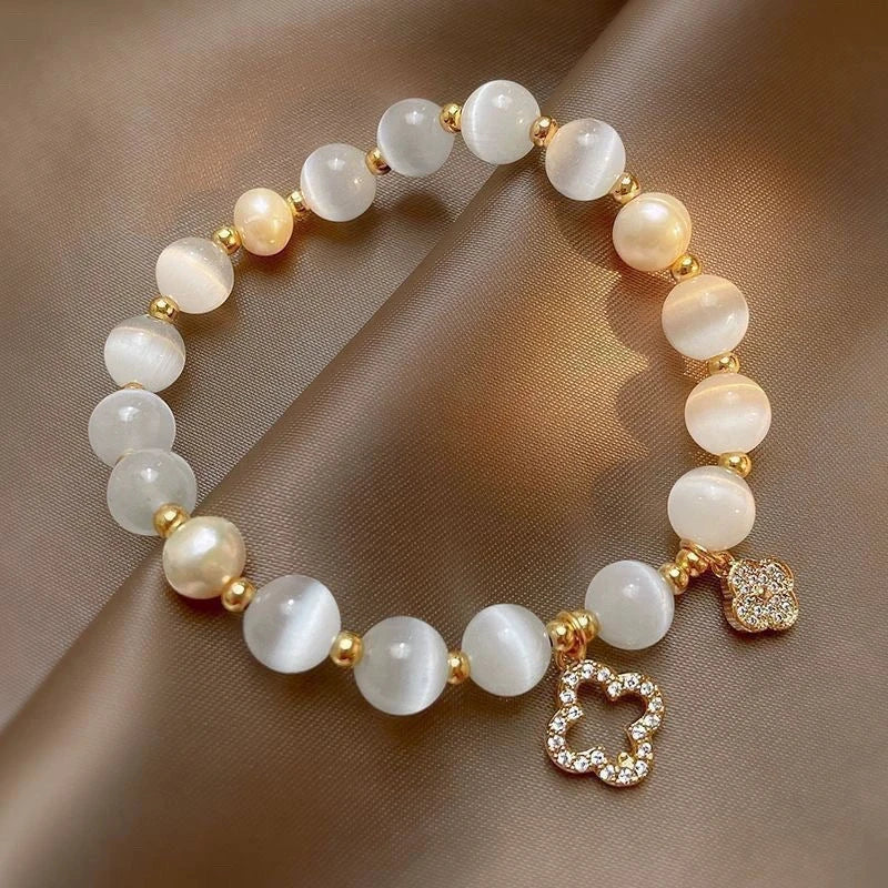 Pearl Bow Bracelet